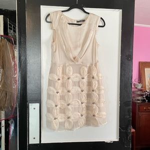 Cream colored party dress